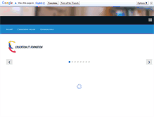 Tablet Screenshot of educationetformation.fr