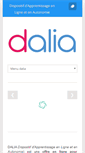 Mobile Screenshot of dalia.educationetformation.fr